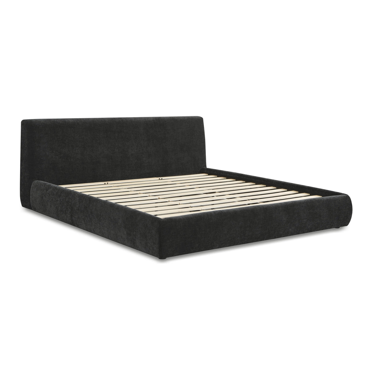 Isla Upholstered Bed - Charcoal / King - Image 6