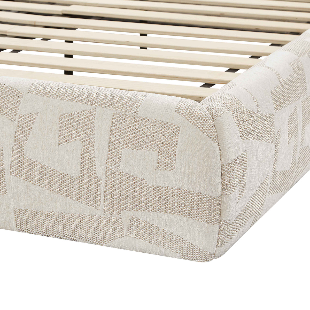 Isla Upholstered Bed - Cream / King - Image 8