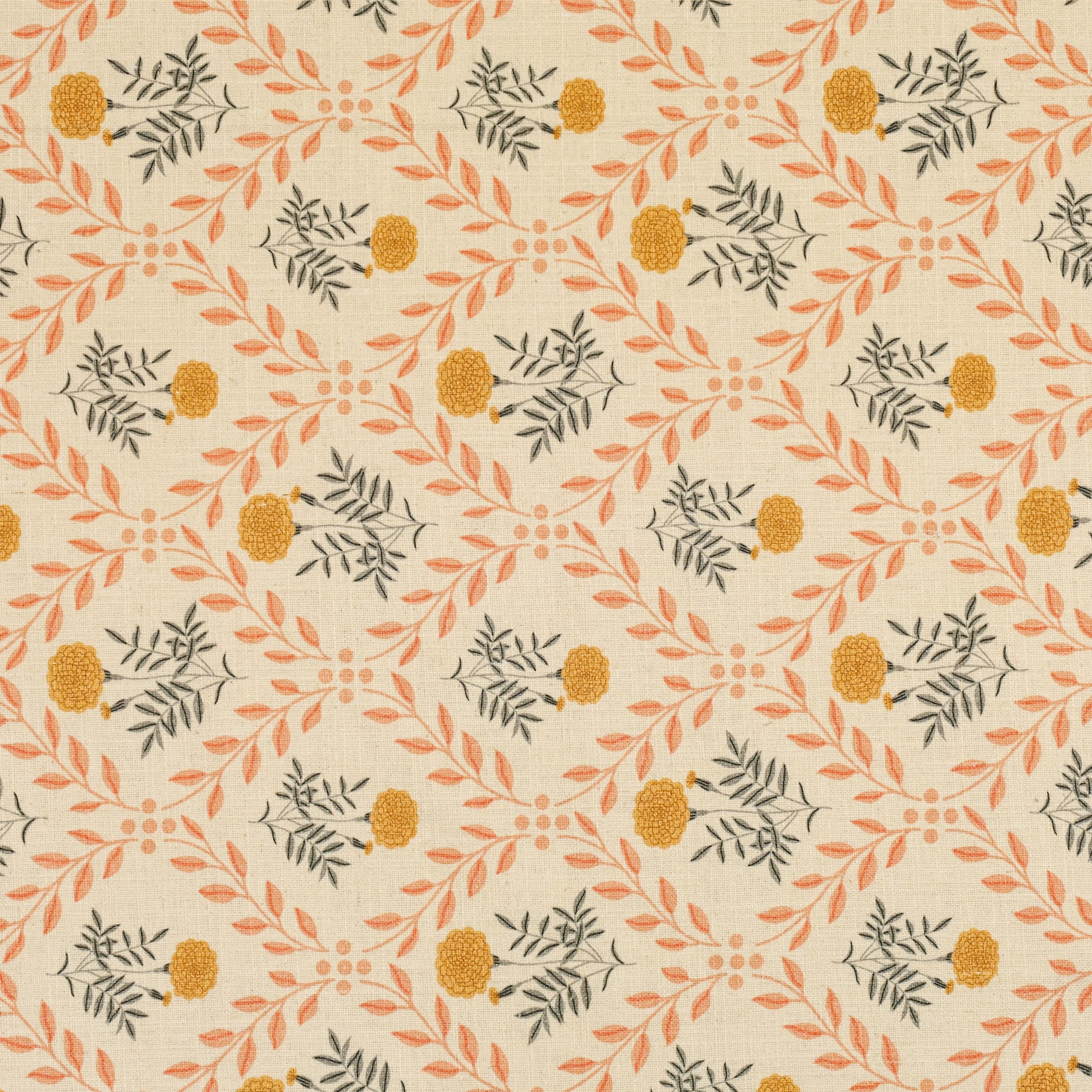 Dolce Natural Cotton Table Cloth - Blush / 70" x 140" - Image 2