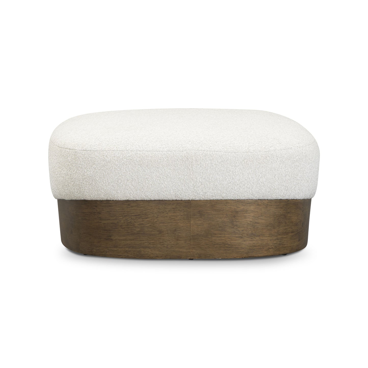 Domina Boucle Ottoman - Off-White - Image 3
