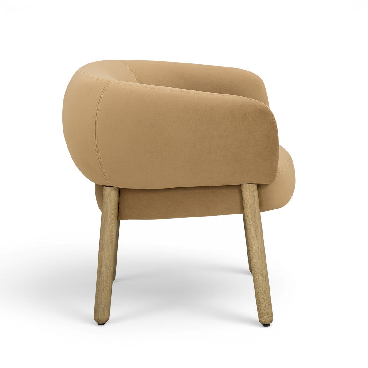 Foxy Performance Fabric Accent Chair - Camel - Image 3