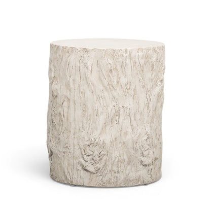 Fawn Driftwood Concrete Indoor/Outdoor Side Table - Default Title - Image 2