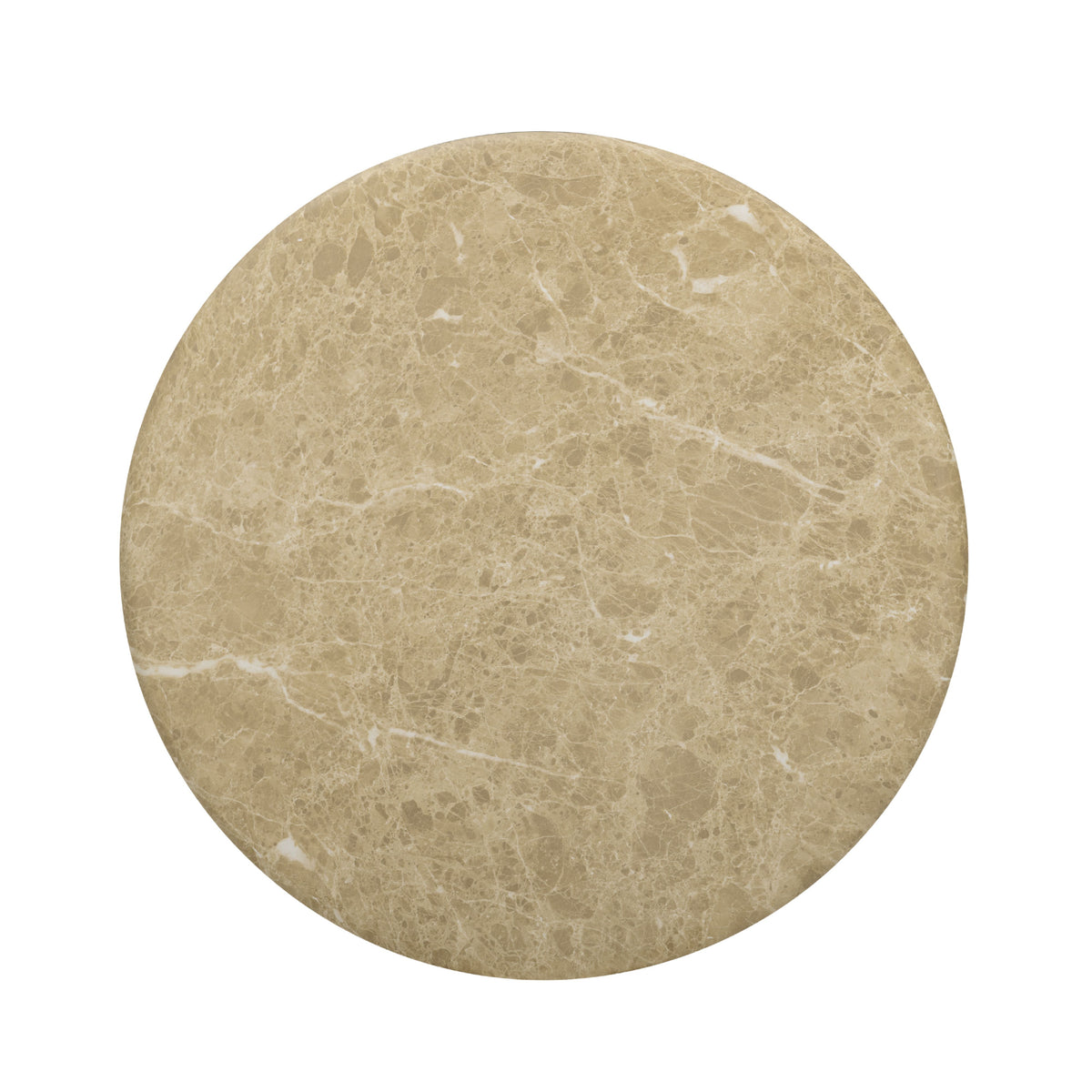 Cynthia Concrete Indoor/Outdoor Side Table - Light Emperador Marble - Image 5