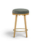 Oodle Green Performance Vegan Mohair Natural Counter Stool - Image 3