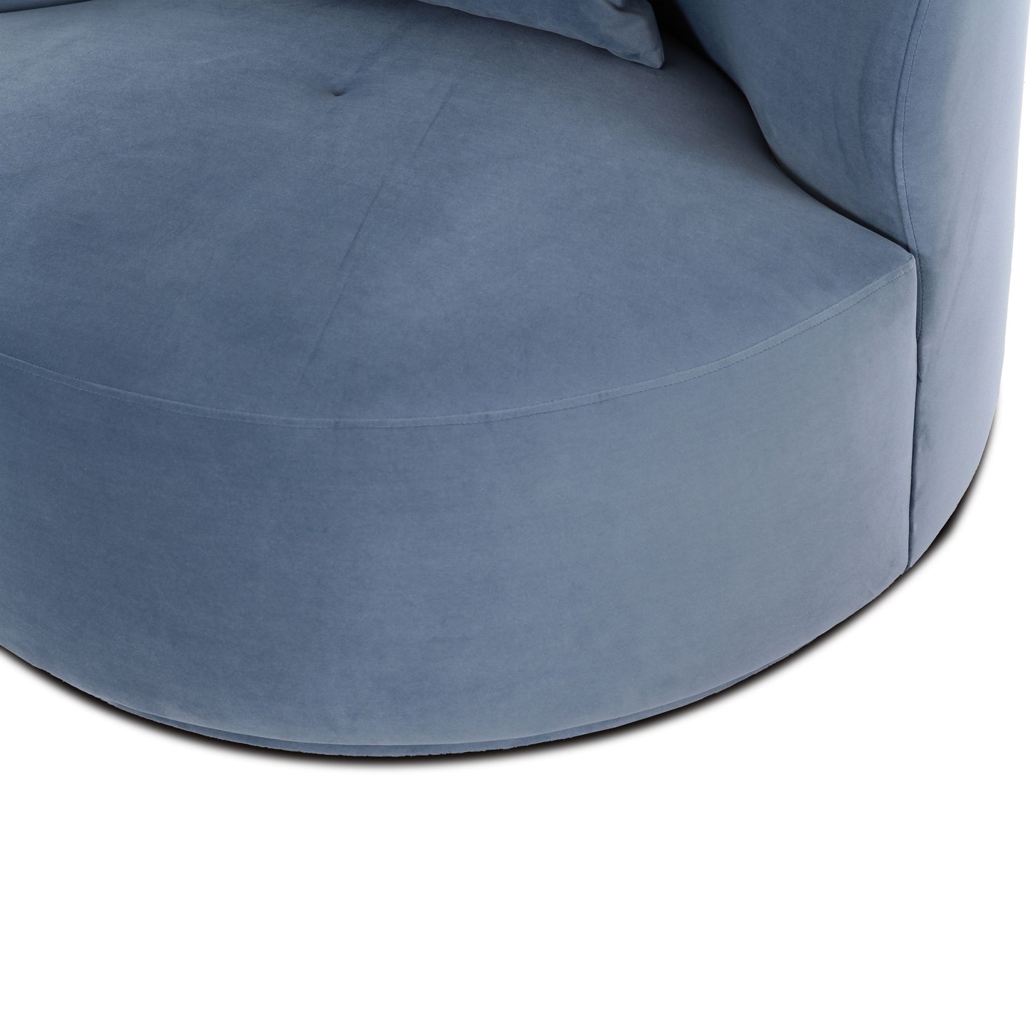 Fickle Swivel Accent Chair - Bluestone - Image 7