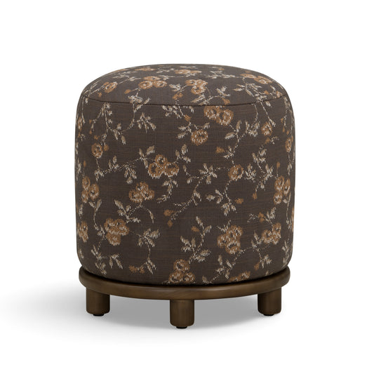 Bisou Performance Jacquard Ottoman - Image 1