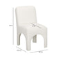 Tomlin Performance Chenille Dining Chair - Cream - Image 6