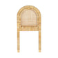 Amara Arched Rattan Dining Chair - Natural - Image 9