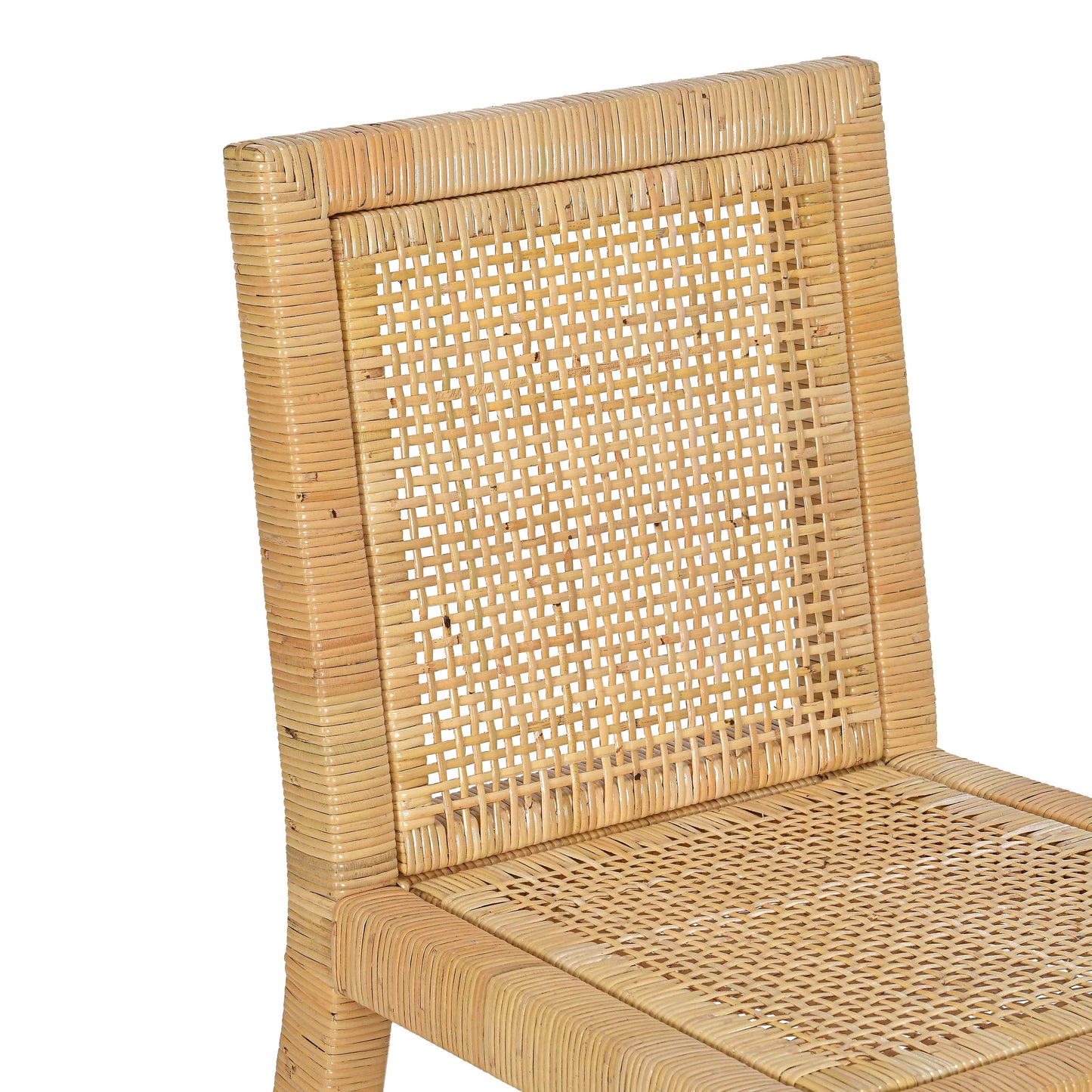 Amara Rattan Dining Chair - Natural - Image 9