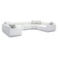 Perry 8-Piece Modular Large U-Sectional - Cream - Image 3