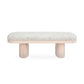 Ollie Upholstered Bench (48"-57") - Neutral Floral / 48" - Image 2