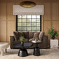 Cali 80" Modular Loveseat - Chocolate Brown - Image 2