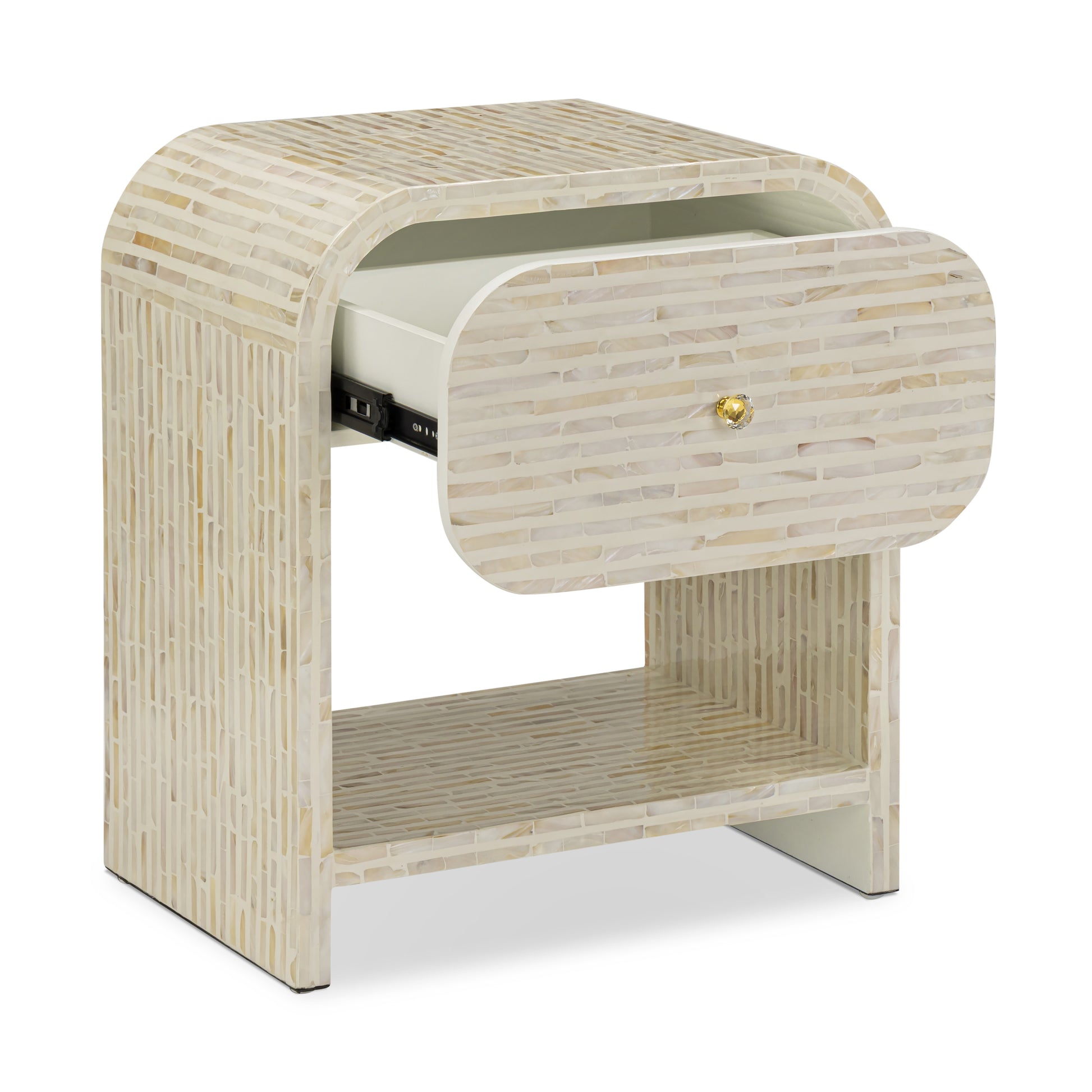 Borno 20" Mother of Pearl Nightstand - Image 3