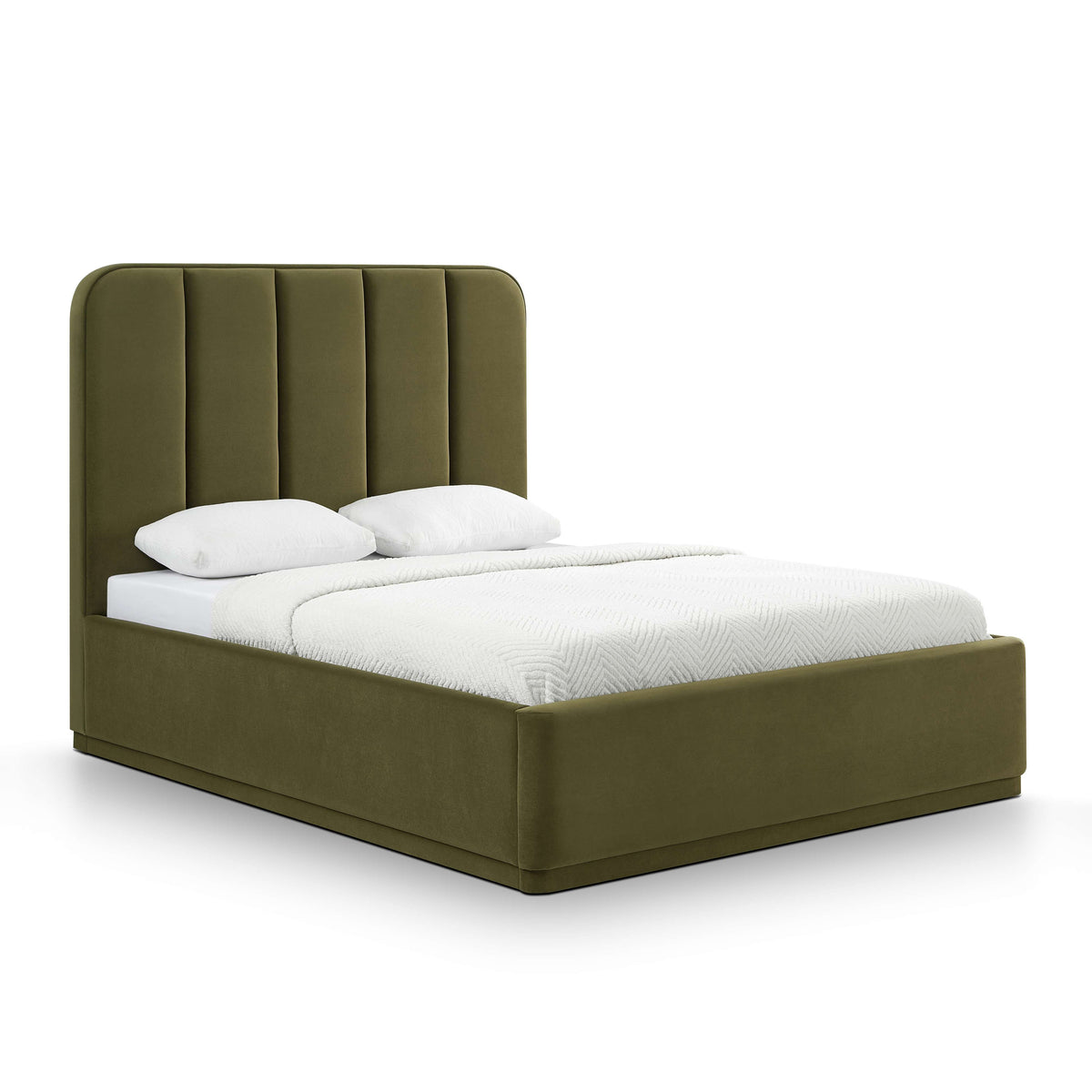 Parker Bed - Green / Queen - Image 1
