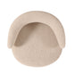 Austin Swivel Accent Chair - Cream - Image 6