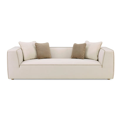 Tristine 96" Sofa - Cream - Image 1