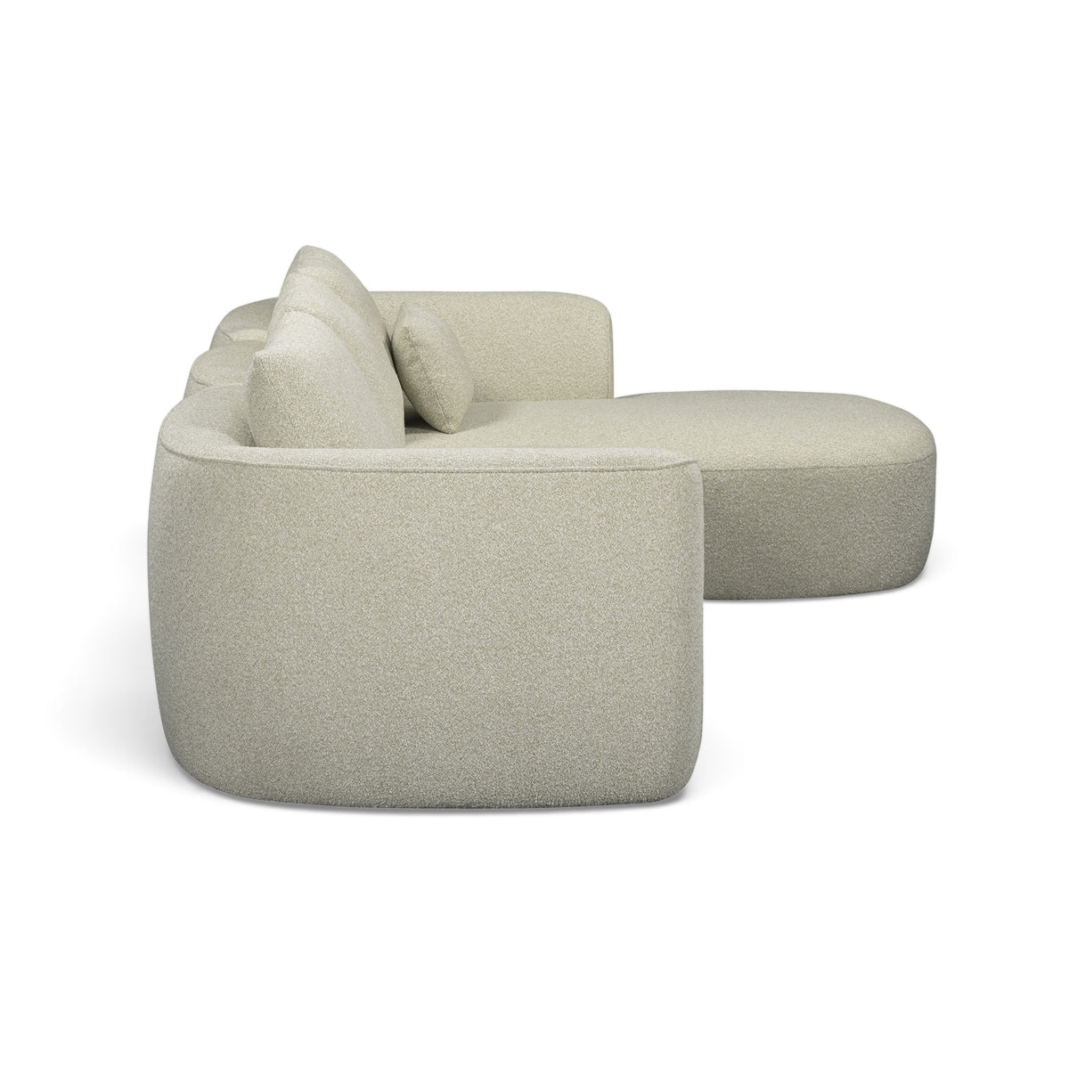 Noor 3-Piece Modular Sectional - Wheat / RAF - Image 3