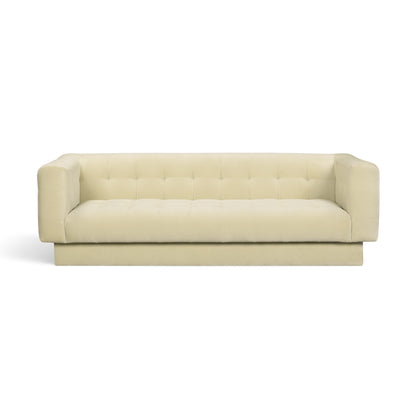 Jules 94" Performance Velvet Sofa - Sand - Image 1