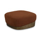 Domina Autumn Red Boucle Ottoman - Image 1