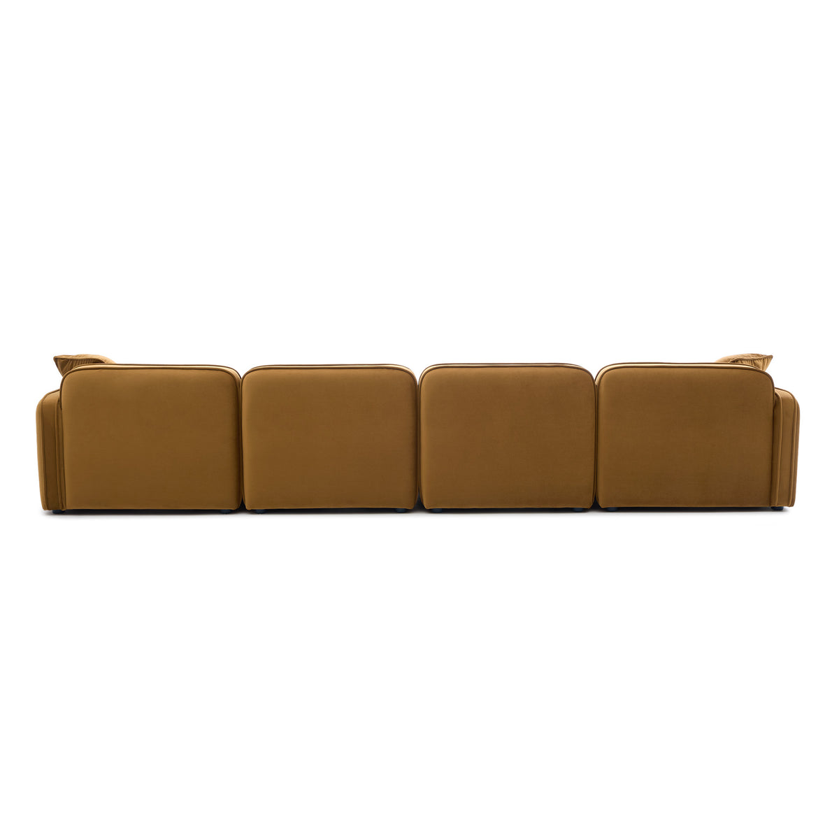 Travie 6-Piece Modular U-Sectional - Honey - Image 3
