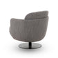 Solange Swivel Accent Chair - Grey - Image 4