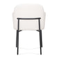 Sydney Performance Vegan Leather Armchair - Set of 2 - Cream - Image 6
