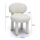Manu Performance Fabric Side Chair - Off-White - Image 7