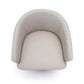 Kristen Rolling Desk Chair - Beige - Image 5