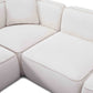 Travie 5-Piece Modular L-Sectional - White Sand - Image 5