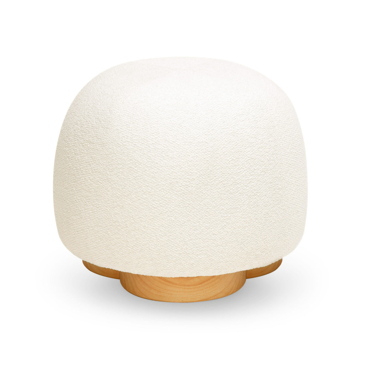 Oopa Swivel Ottoman - Cream - Image 2