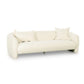 Lou 91" Sofa - Cream - Image 3