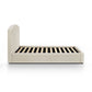 Leah 48" Special Sized Chenille Bed - Cream - Image 9