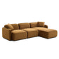 Travie 4-Piece Modular Sectional - Honey - Image 2