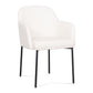 Sydney Performance Vegan Leather Armchair - Set of 2 - Cream - Image 3