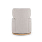 Amaya Swivel Desk Chair - Grey - Image 6