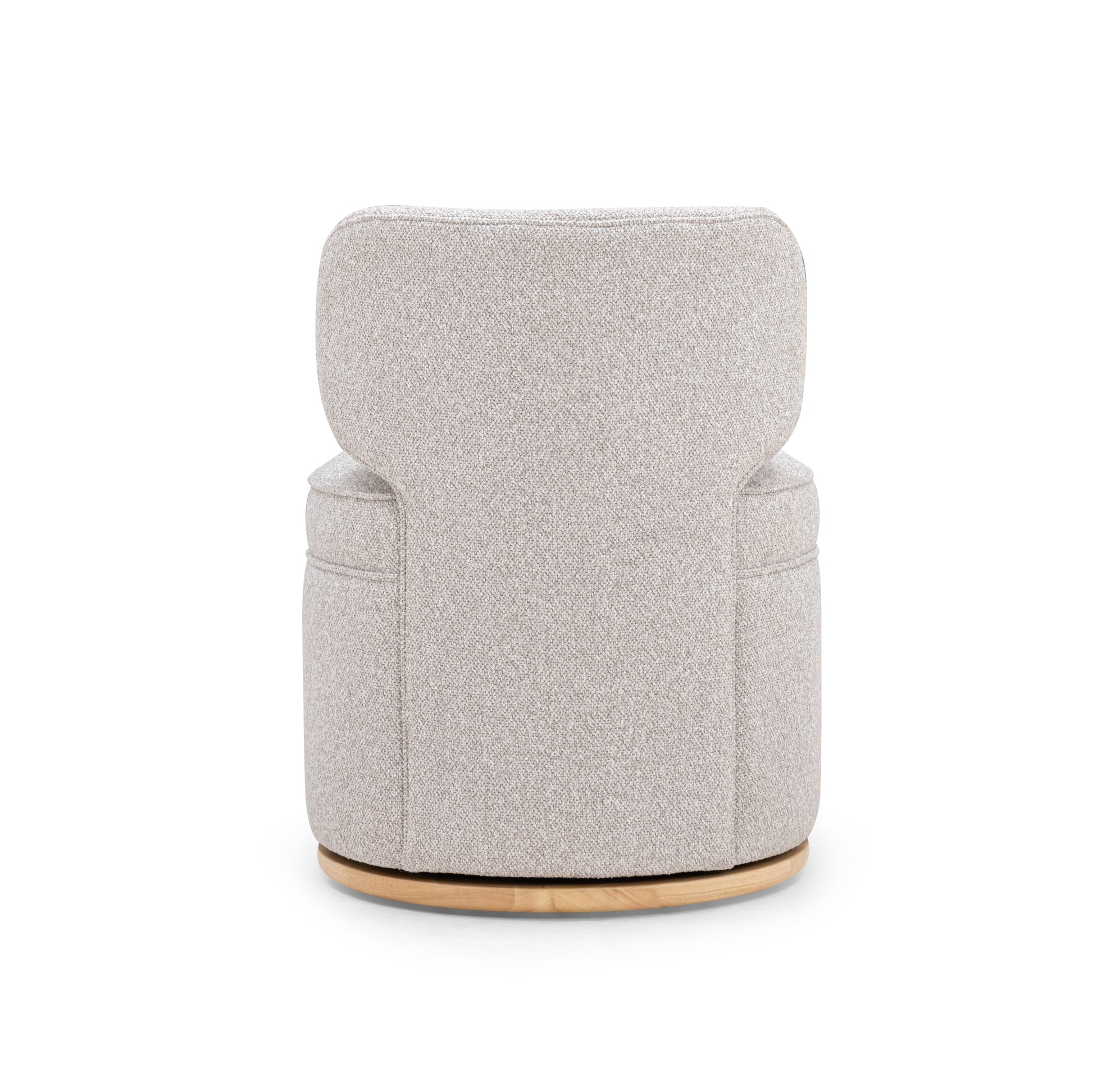Amaya Swivel Desk Chair - Grey - Image 6