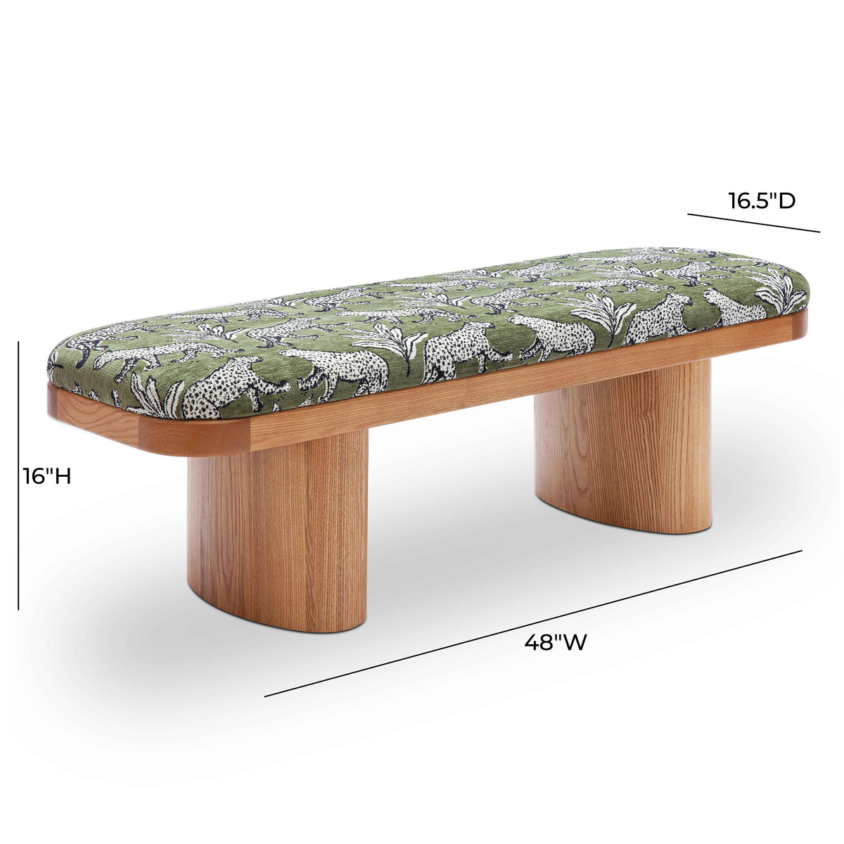 Ollie Upholstered Bench (48