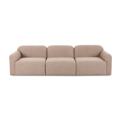 Gorge 116" Modular Sofa - Tan - Image 1
