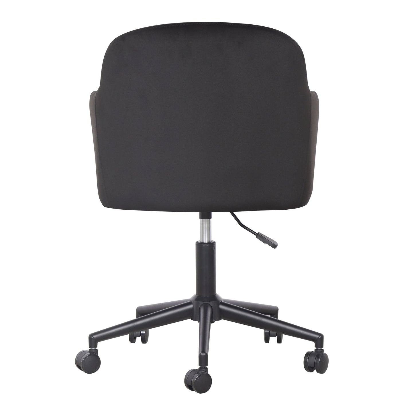 Sydney Performance Velvet Office Desk Chair - Black - Image 6