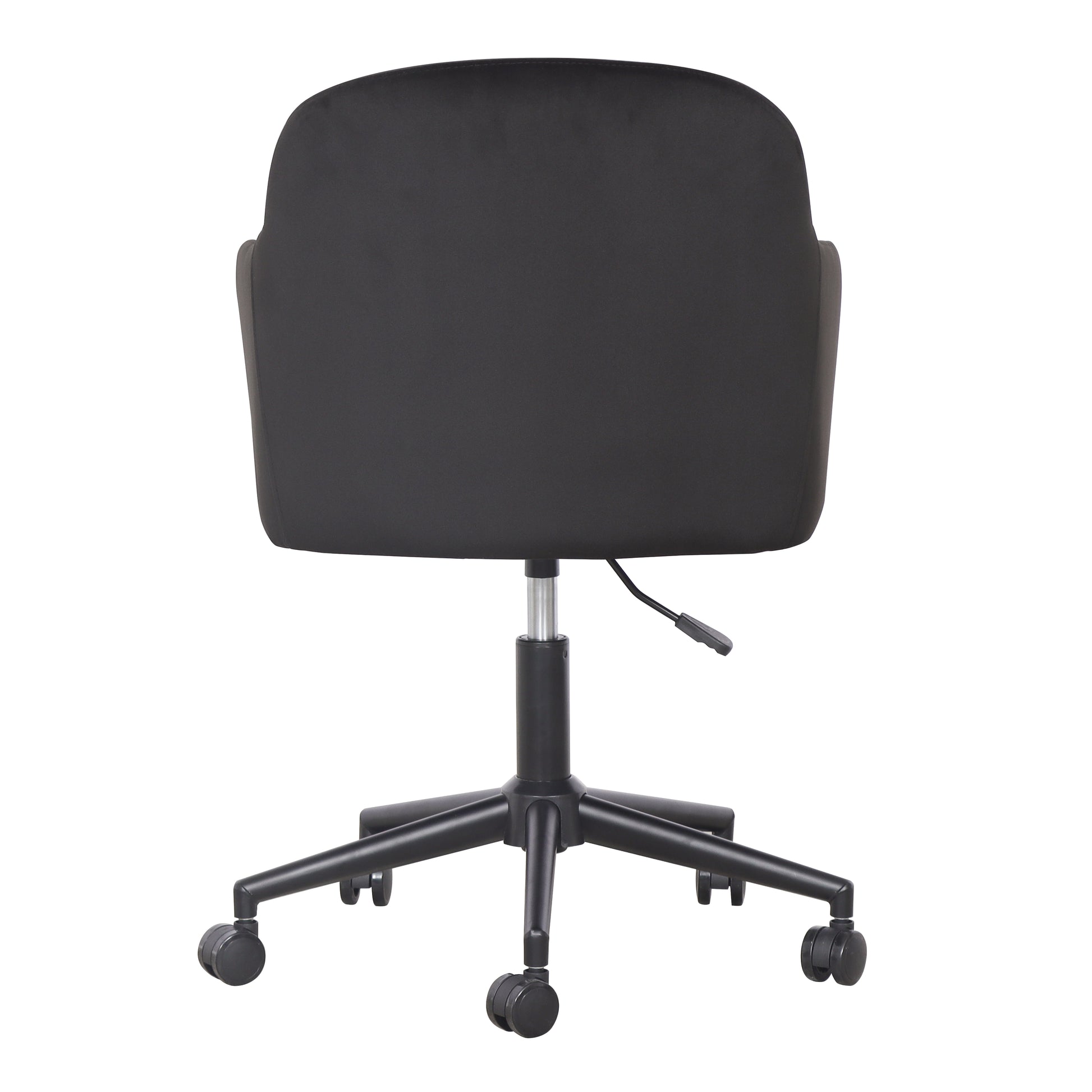 Sydney Performance Velvet Office Desk Chair - Black - Image 6