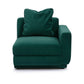 Perry Modular Corner Chair - Deep Green / RAF - Image 2