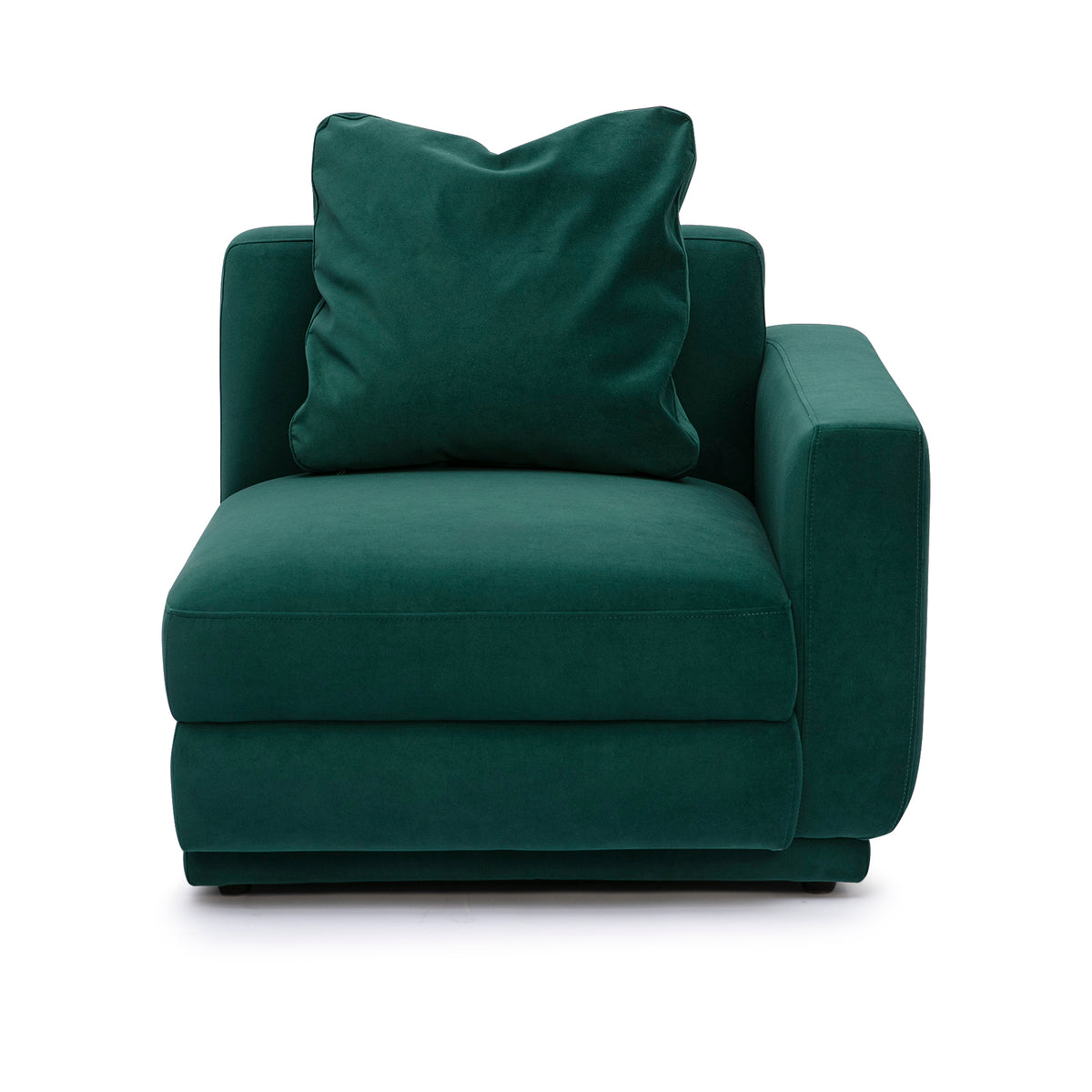 Perry Modular Corner Chair - Deep Green / RAF - Image 2