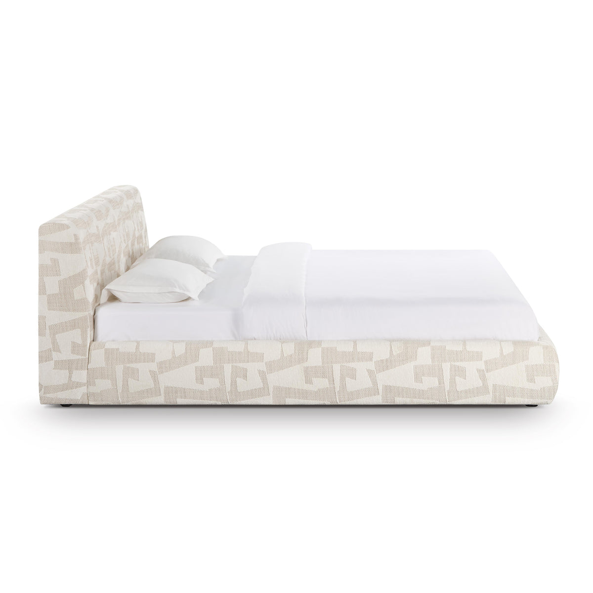 Isla Upholstered Bed - Cream / King - Image 4