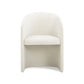 Seraphina Performance Velvet Dining Chair - Cream - Image 2