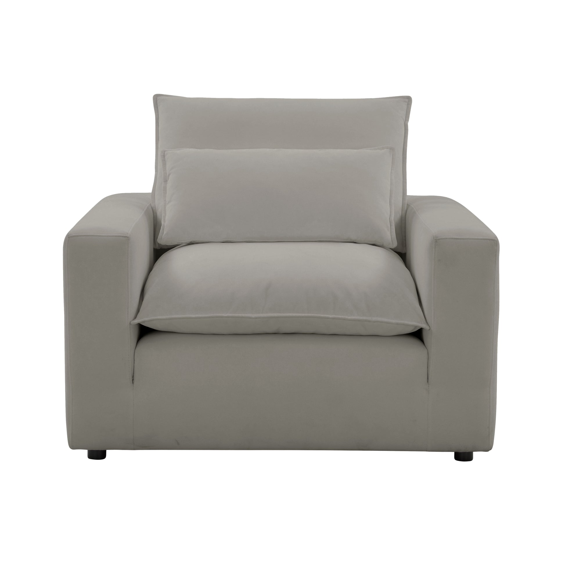 Cali Performance Fabric Armchair - Slate - Image 2