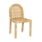 Amara Arched Rattan Dining Chair - Natural - Image 6