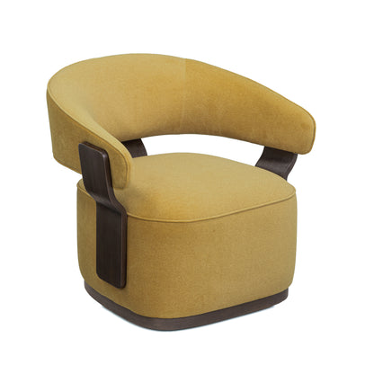 Madison Performance Swivel Accent Chair - Amber - Image 2