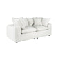 Cali 80" Modular Loveseat - Pearl - Image 3