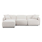 Travie 4-Piece Modular Sectional - White Sand - Image 6