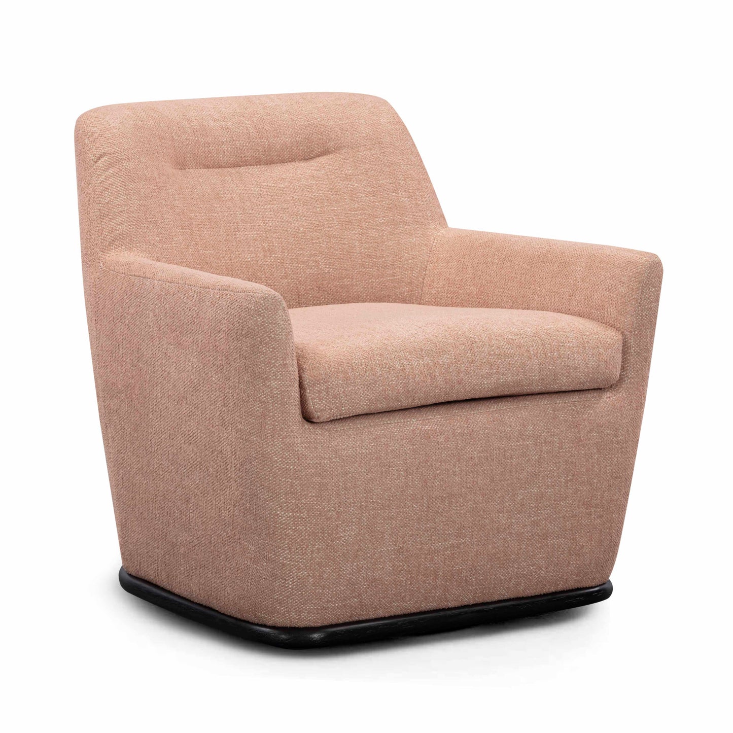 Mado Swivel Accent Chair - Peach - Image 1
